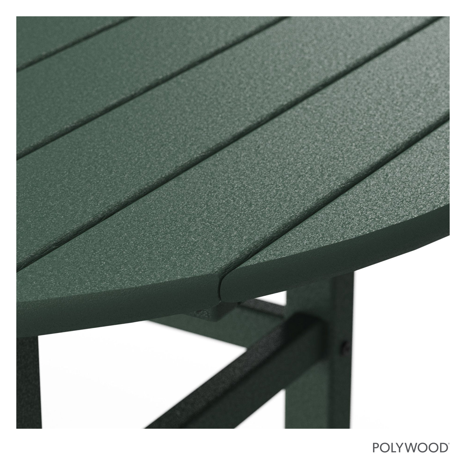 POLYWOOD® Tables 37" Patio Table, Green