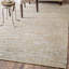 Tapis argenté tissé à la main Palmeri-19344041