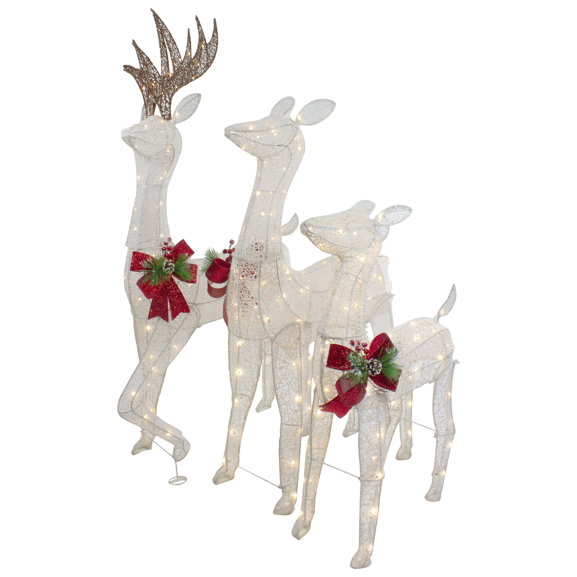 Reindeer Lighted Sign