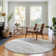 Premium Machine Washable Prisco Gray Rug