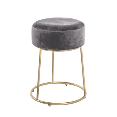 Liza Metal Accent Stool