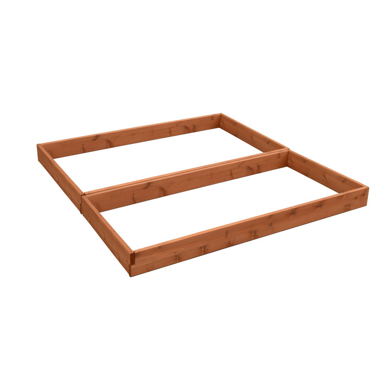 Buckingham Wood Planter, Cedar Stain