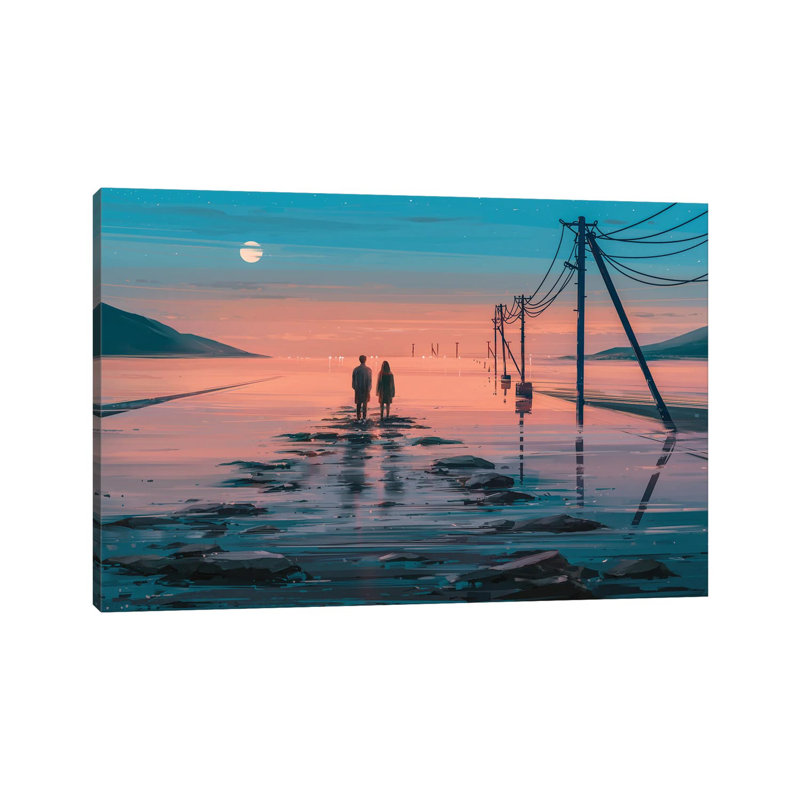 15 Step by Alena Aenami - Wrapped Canvas Rectangle Gallery-Wrapped Canvas GiclÃ©e, 152.5 cm H x 101.5 cm W