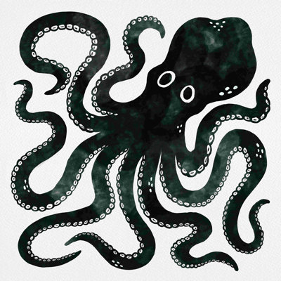 «Minoan Octopus», impression sur toile tendue