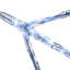 The Holiday Aisle® 6-Point Star Ice Crystal Snowflake Pair with LED Lights