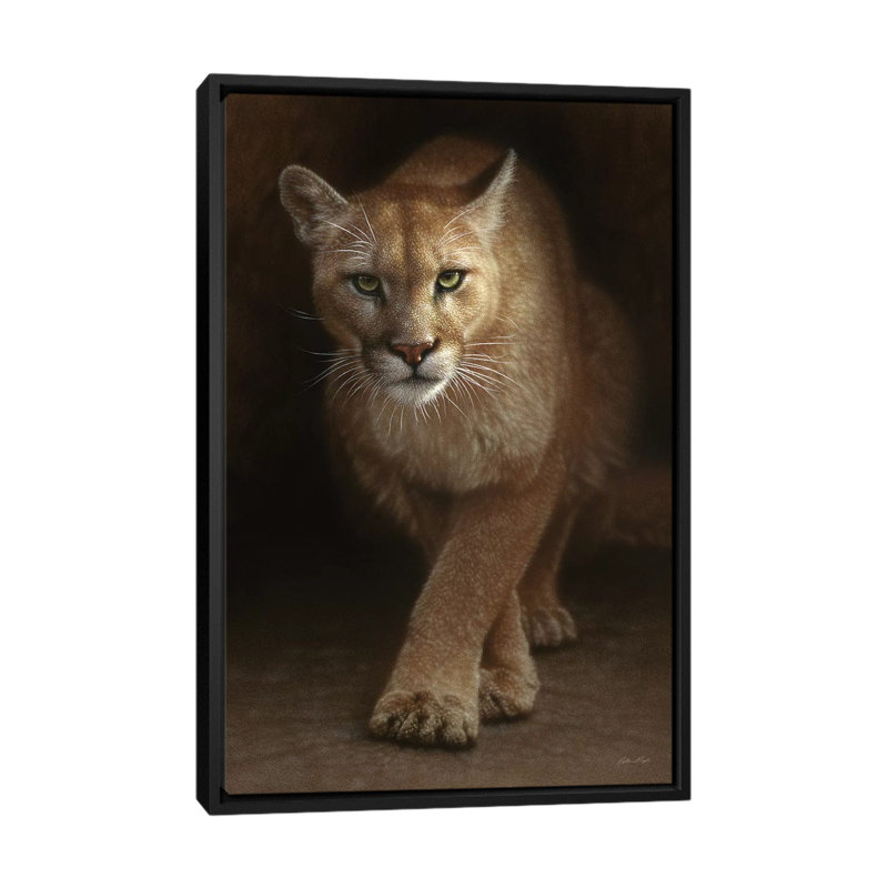 Émergence, vertical, H 26 po x l 18 po x P 1,5 po, Toile avec cadre noir, Pas de tapis