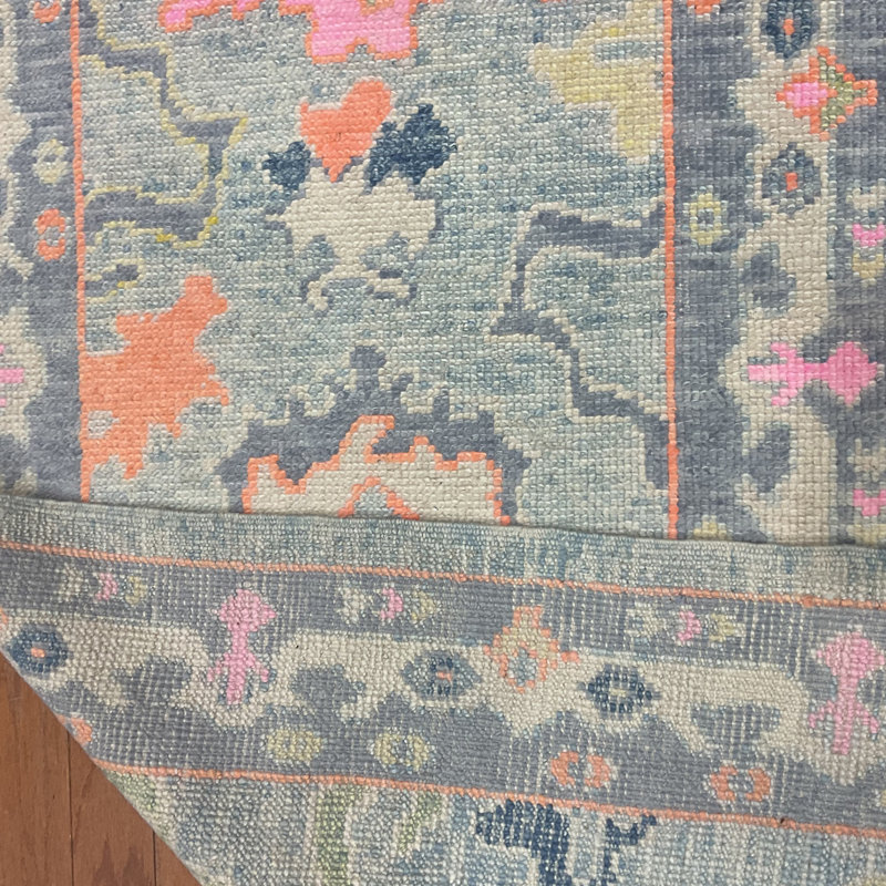 Bungalow Rose Handmade Turkish Oushak Wool Runner