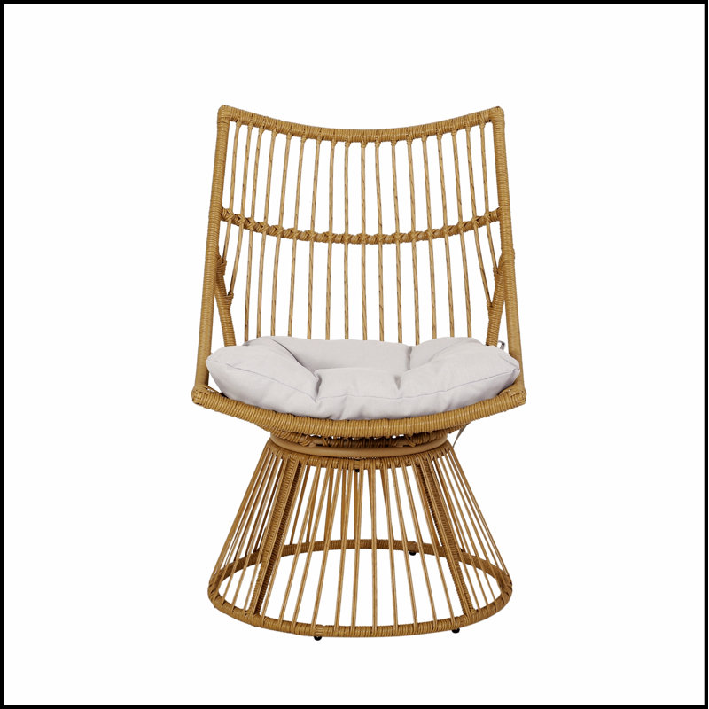 Chaise avec dossier haut ELAINE WICKER