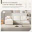 Canapé modulaire luxueux en chenille avec plusieurs conforts pour le salon-813605220