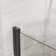 34"X72" Pivot Shower Door, 1/4 Inch Thick Tempered Glass Swing Shower Door, Semi-Frameless Design