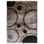 Tapis d'extérieur touffeté à la main en polyester Wooters - Rectangle | Beige et multicolore | Conception géométrique | Tapis de salon, chambre à coucher-112665995