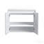 Armoire murale de salle de bain 24 po, 2 portes à fermeture en douceur, montage flottant, blanc brillant (emballage Kd)-129754304