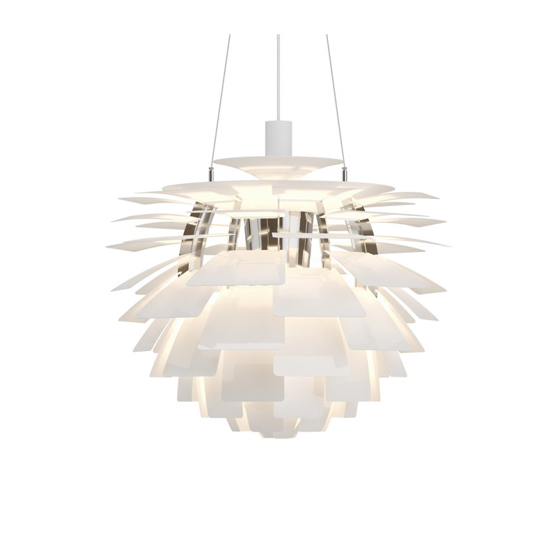 PH Artichoke 1 - Light LED Pendant, 162.4" H x 18.9" W x 18.9" D, White, 3000K