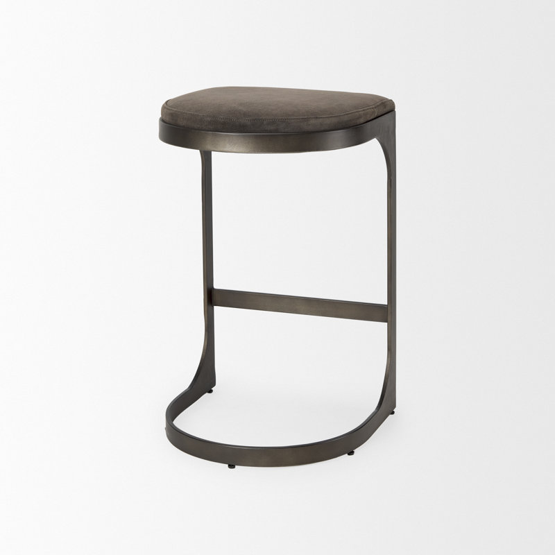 Tabouret Bellesa, Brun foncé