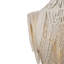 Large Leather Fringe Chandelier w/ Crown-380940078-367192913