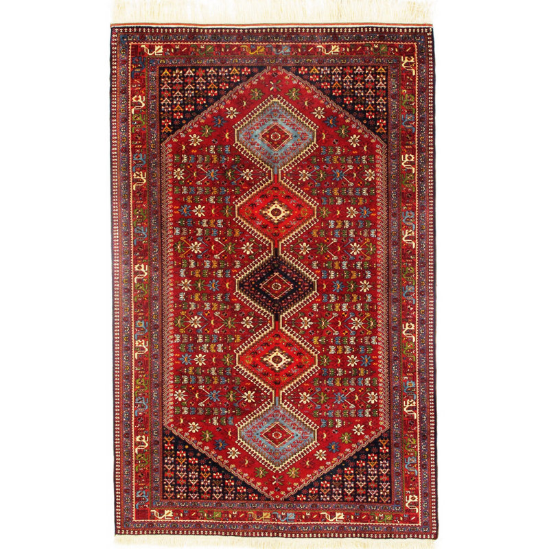 Oriental Area Rug in Red