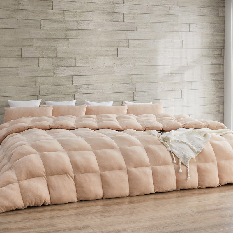 Thickest Comas Inducer Wow It's Thick Comforter Set, Alaskan King Comforter + 4 King Shams, Black