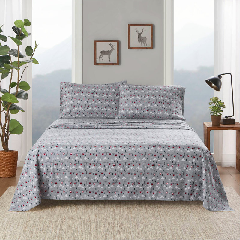 Ensemble de draps 4 pièces, Queen Sheet Set with 2 Pillowcases