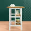 Aryana Solid Wood Prep Table