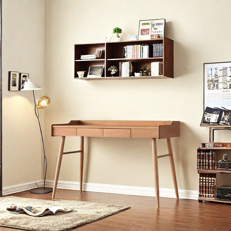 Commode en bois massif, Brun