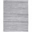 Tsavag Casual Stripes Grey/Silver/Ivory Area Rug-1637275004