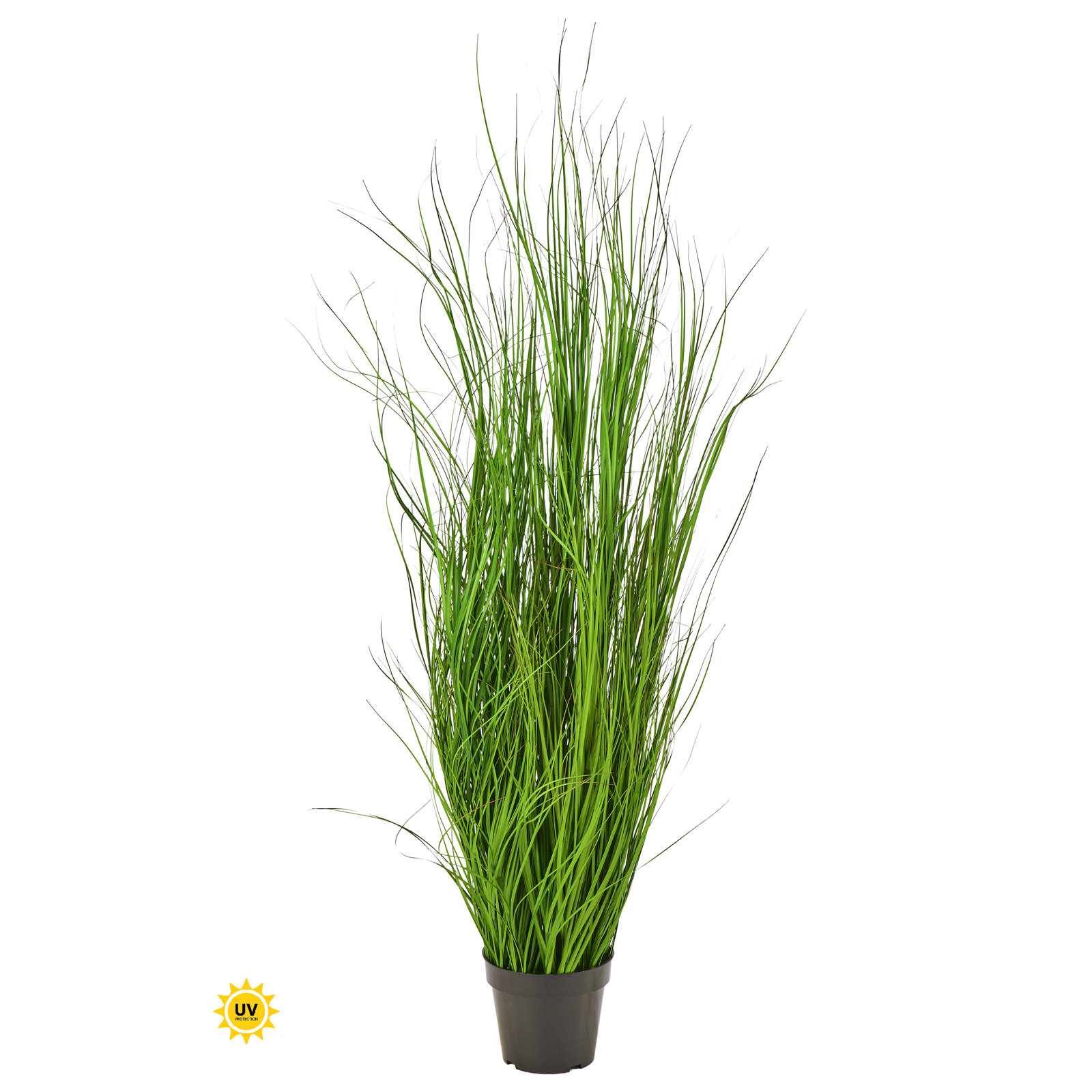 60" UV Potted Fountain Grass, 48 in x 17 in
