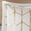Ensemble de housse de couette double / grand imprimé métallique-117486629-117486632