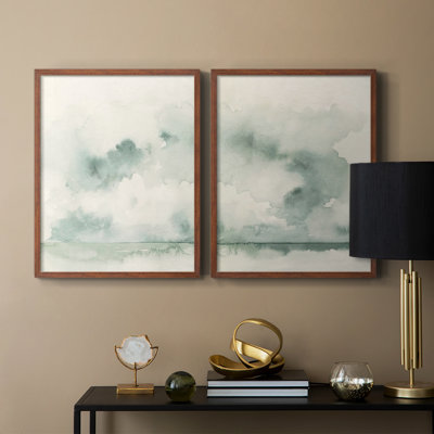 Ocean Impression I-Premium Framed Print -Ready to Hang - No Nails Required - No Nails Required