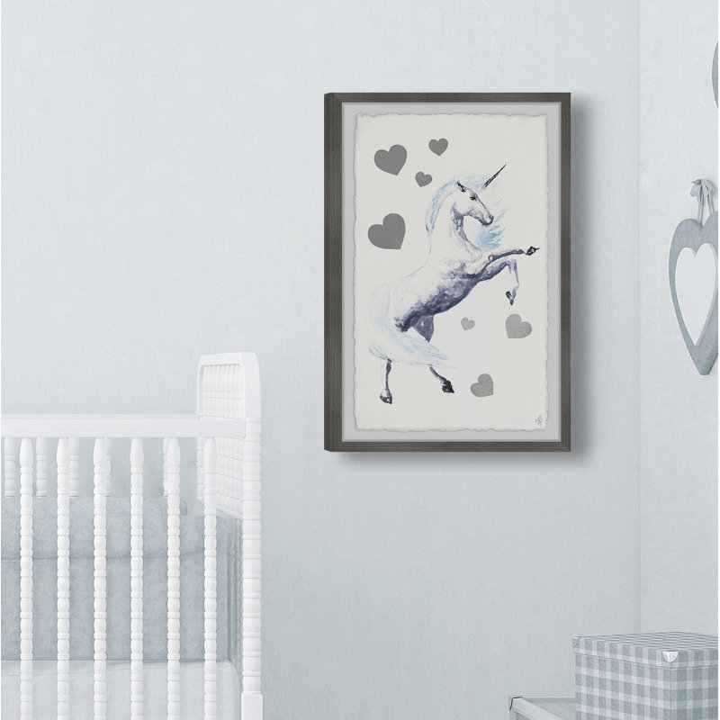 Crosley Crosley Lovely Unicorn - Single Picture Frame Print, 30cm H x 20cm W