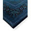 Tapis unique noué à la main Fine Vibrance - bleu, 8 pi 10 po x 12 pi 4 po
