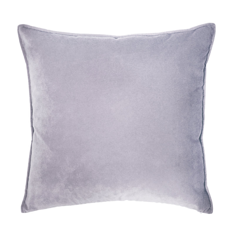 Franklin Washable Velvet Square Pillow Cover & Insert , Crocus, 26"H x 26"W