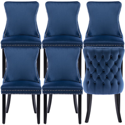 Chaise parsons rembourrée Seita