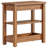 Solid Wood End Table with 3-Tier Storage-1041661061