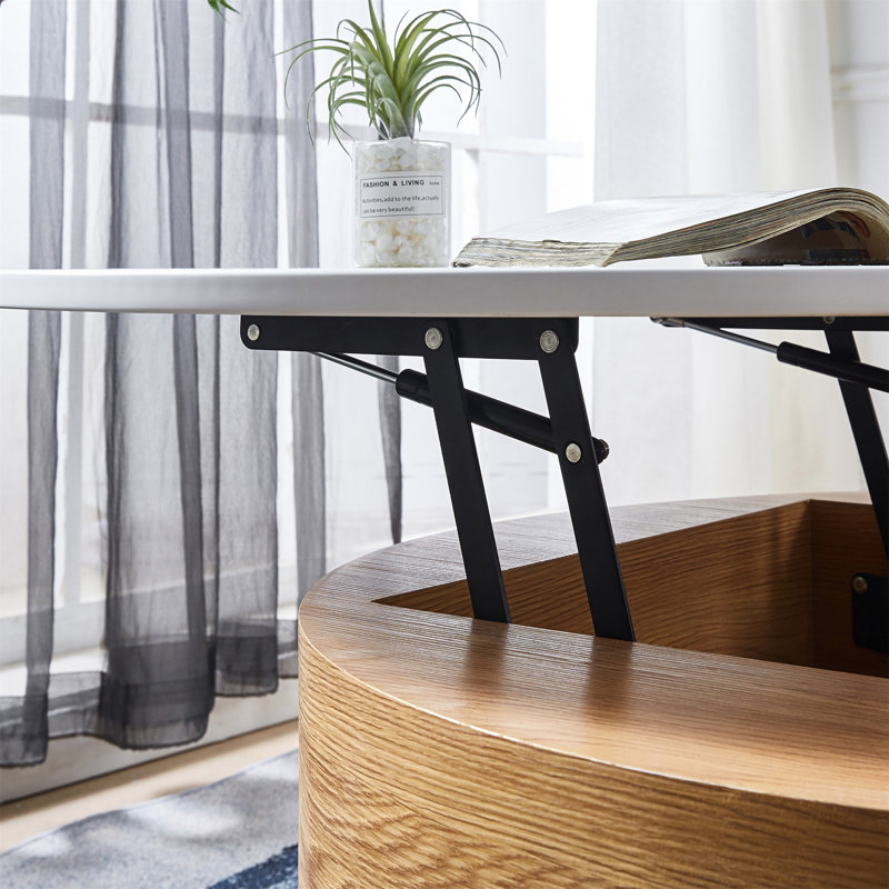 Ensemble de tables basses 2 pièces avec base en acier inoxydable et deux tiroirs