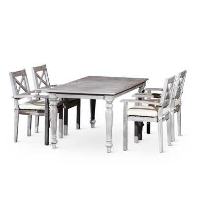 Silver Gray Rectangular Dining With Adjustable Chairs For Outdoors Outdoor Sound Insulation Feature