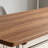 Nut-brown Rectangular Solid Wood Dining table