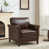 Red Brown Genuine Leather selected