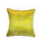 Housse de coussin géométrique réversible en satin