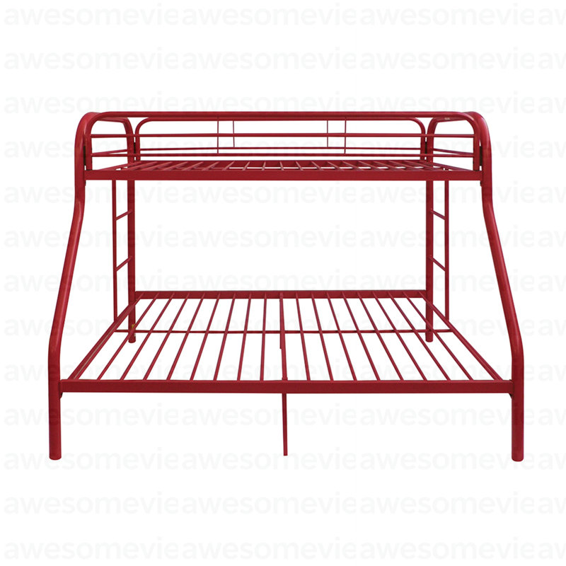 Modern Bunk Bed, Red