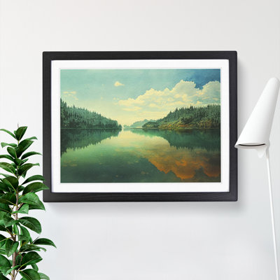 Magnificent Lake - Single Picture Frame Painting
