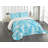 Ambesonne Tropical Bedspread Exotic Miami Palms-101639157