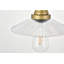 Luminaire suspendu conique 3 lumières grappe Sequim-530937350