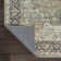 Maris Ornate Medallion Machine-Washable Green/Tan/Blue Rug