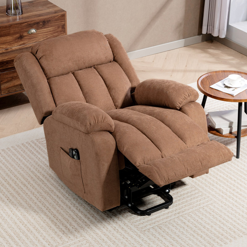 Analiesa Massage Chair, Dark Brown