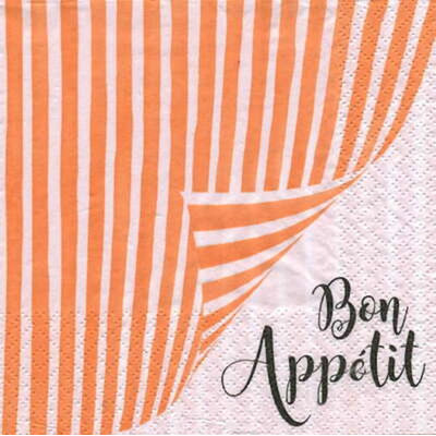 Serviettes jetables en papier Bon Appetit Basic