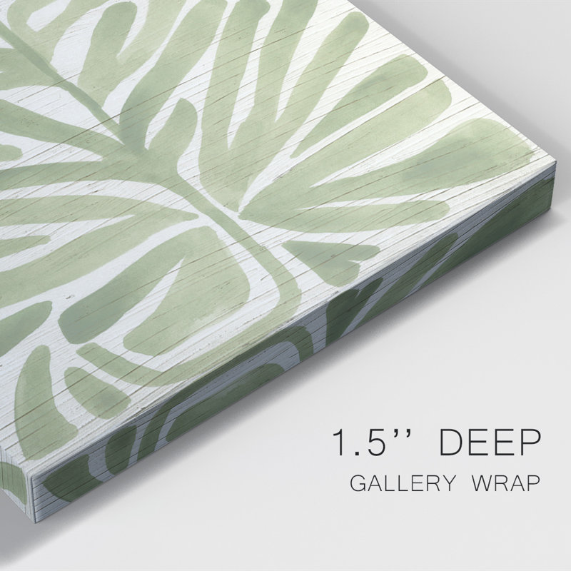 «Driftwood Palm Leaf IV», reproduction sur toile tendue, L 32 po x H 48 po