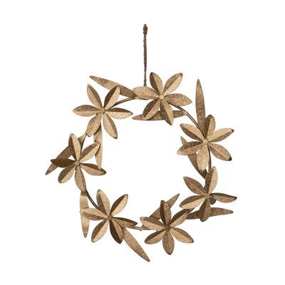 15 " Handmade Iron Wreath