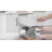 55.7'' Large Kitchen Island With 2 Drop Leaf,, Rolling Kitchen Cart On 5 Wheels With Power Outlet, Folding Storage Dining Table With Spice-1608535376