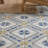 Magnolia 7-7/8 in. x 7-7/8 in. Porcelain Floor and Wall Tile