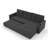Convertible Fabric Sofa Bed, Pullout Sectional Sleeper Sofa Couches With Usb Charging & Cup Holders, L-Shape Sleeper With Storage-1724772762
